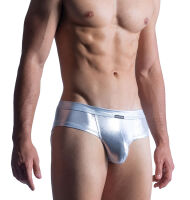 - "M861 - Beach Cheeky Briefs Silver" 