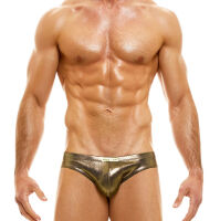 - "King Cheetah Wide Briefs - Gold" 