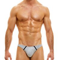 Трусы-брифы "Back T Low Cut Briefs - Grey"