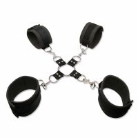 Набор "Fetish Fantasy - Extreme Hogtie Kit" (наручники, наножники и крестовина)