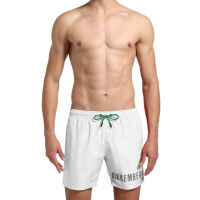 - "Men's Swim Shorts Stowable - White" 