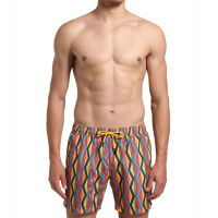 - "Allover Etnico Medium Boardshort - Yellow" 