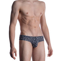 - "M800 - Cheeky Briefs White / Black" 