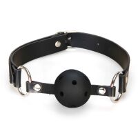 - "Lux Fetish - Breathable Ball Gag Black" 