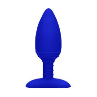  "Elegance - Glow Heating Anal Butt Plug Blue" (   ) 