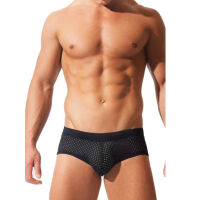 - "Full Punch Hole Briefs - Black" 