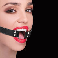 Кляп-кольцо "Ouch! - Ring Gag Black"