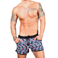 - "Disco Flamingo Swim Shorts" 