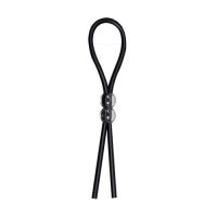 Хомут лассо для пениса "Black Silicone Ring"