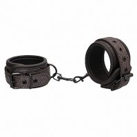  "Ouch! - Elegant Ankle Cuffs Titanium Grey" 