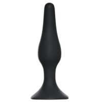   "Back Door - Slim Anal Plug Large Black" 