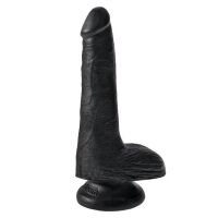 - "King Cock - 6' With Balls RD Black" 