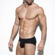 - "Second Skin Basic Briefs - Black" 