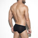 - "Second Skin Basic Briefs - Black" 