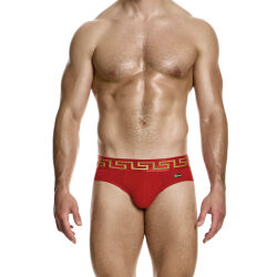 - "Meander Briefs - Red" 