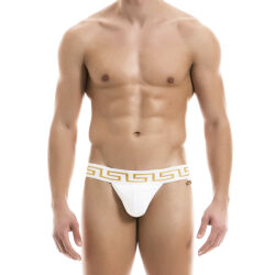 - "Meander Tanga Briefs - White" 