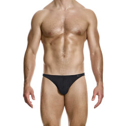 - "Curved Low Cut Briefs - Black" 