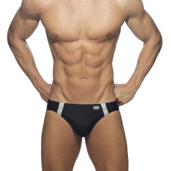 - "Golden Snake Swim Briefs - Black" 