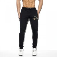  "Army Padded Sports Pant - Black" 
