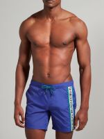 - "Medium Boardshort - Clematis Blue & Everglade" 