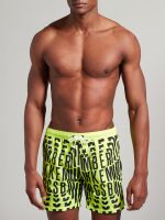 - "All-Over Logo Medium Boardshort - Yellow Fluo" 