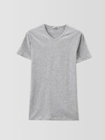  "Essential - T-shirt V-Neck Grey Melange" (. !) 