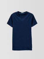  "Essential - T-shirt V-Neck Navy" (. !) 