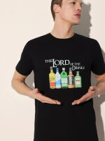  "90505 - T-Shirt with Bottle Print" 