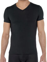  "Tensel Soft - Tee-Shirt V Neck Black" (. !) 
