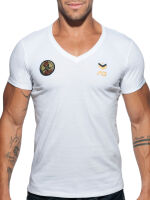  "Military T-Shirt - White" 