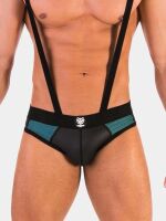 - "Thomas - Black/Neon Blue" 