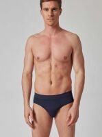 - "Bamboo Deluxe Briefs - Crown Blue" 