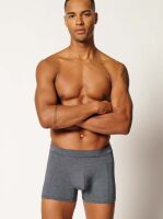 - "Cooling Deluxe Long Leg Boxers - Black Stripes" 