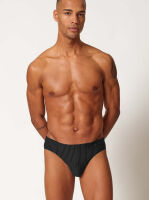 - "Cotton Advantage Brasil Slip Briefs 2 Pack - Shadow Stripes ( 2 .) 