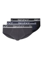 Трусы-брифы "Cotton Briefs 3 Pack Grey / Blue / Black" (комплект 3 шт.)