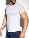  "Flame V-Neck T-Shirt - White" 