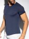  "Flame V-Neck T-Shirt - Navy" 