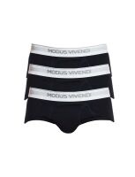 - "Staple 3-pack Fly Briefs - Black" ( 3 .) 