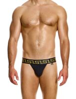- "Meander Tanga Briefs - Black" 