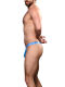 �����-������� "Almost Naked Soccer Mesh Thong - Blue" 