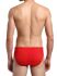 - "Basic Swim Briefs With Contrast Logo - Red" 