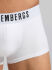 - "Elegance - Bi-Pack Men's Trunks White" ( 2 .) 
