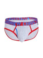 - "Almost Naked Fly Tagless Briefs - Heather Grey" 