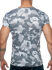  "Washed Camo T-Shirt - Camouflage Charcoal" 
