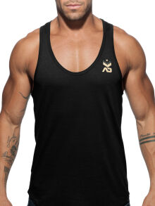 - "Military Tank Top - Black" 