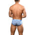 - "Almost Naked Fly Stripe Briefs - Electric Blue/White Stripes" 