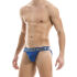 - "Meander Tanga Briefs - Blue" 