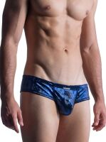 - "M858 Cheeky Briefs - Blue" 