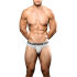 - "Happy Modal Briefs - Heather Grey" 