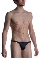 - "M2008 Low Rise Briefs - Black / Gold" 